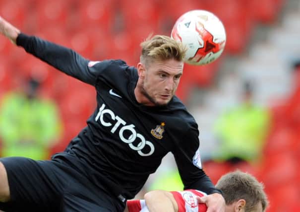 Gary Liddle, pictured playing for Bradford, has joined Chesterfield