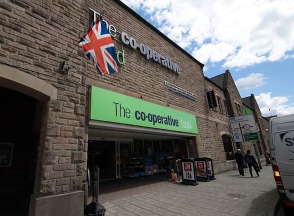 The former Co-Operative Store in Crown Square, Matlock