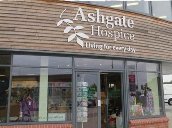 Ashgate Hospice charity shop in Clay Cross