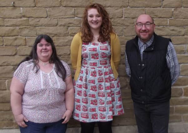Chesterfield Community Organsing Team: Rachel Hodgkinson, Alan Ward and Natasha Keen.UGC