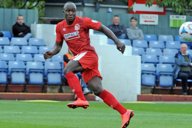 Cliff Moyo is a doubt for Alfreton.