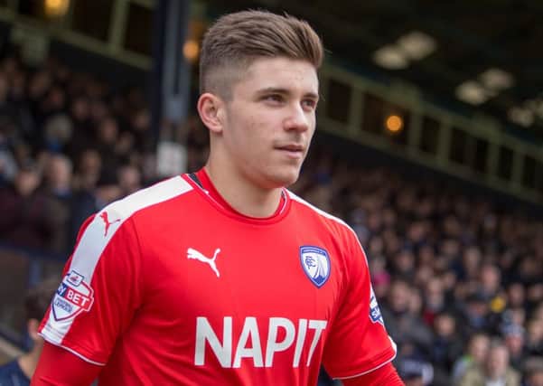 Southend United vs Chesterfield - Declan John - Pic By James Williamson