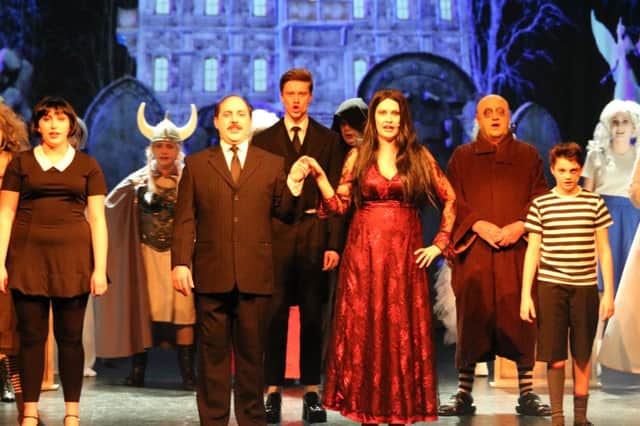 The Addams Family: The Musical at Chesterfield's Pomegranate Theatre.