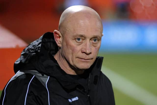 FRUSTRATED -- Alfreton Town manager Nicky Law.