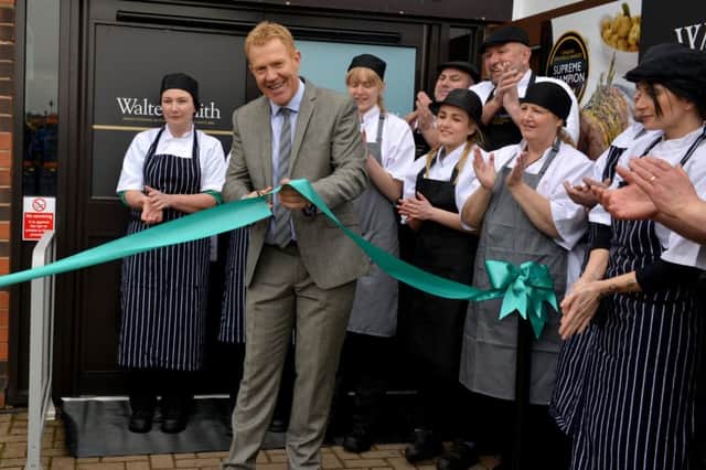 Official opening of Denby Pottery Village Farm Shop with Country FileÃ¢Â¬"s Adam Henson