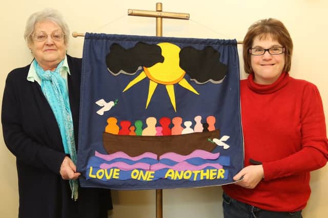Faith and light group feature, Patricia Berritta and Frances Hunt