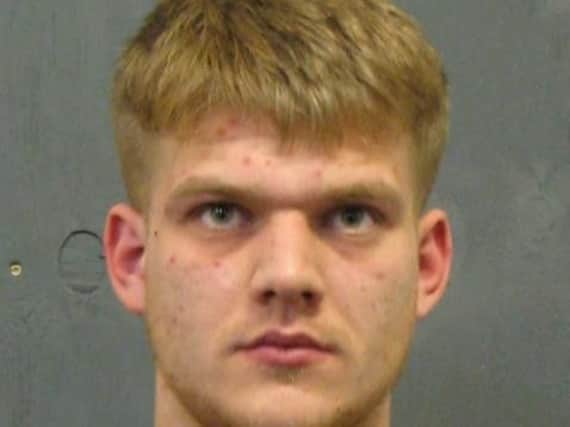Warwick Brackenbury has been jailed after burgling two houses on the same day.