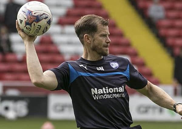 Shane Nicholson played for both Derby County and Chesterfield. Photo by Tina Jenner.