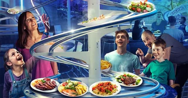 The new Rollercoaster Restaurant opens in May.