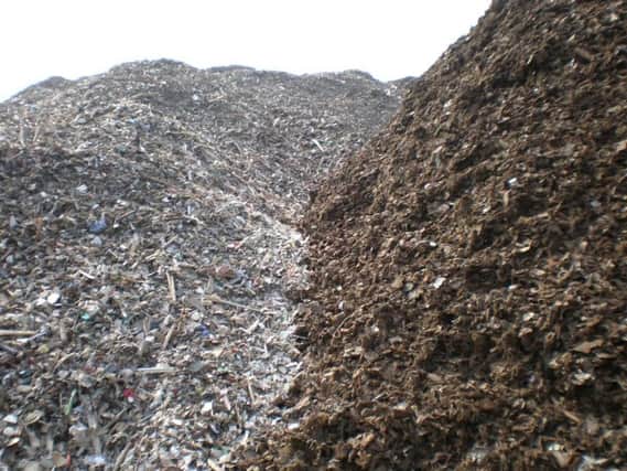Waste at Griffon Road. Picture: Environment Agency.