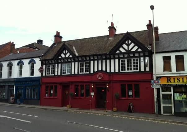 Pictured is Einstein's Bar, on Holywell Street, Chesterfield.