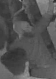 Police seek this man in connection with a 'glassing' at a Chesterfield bar.