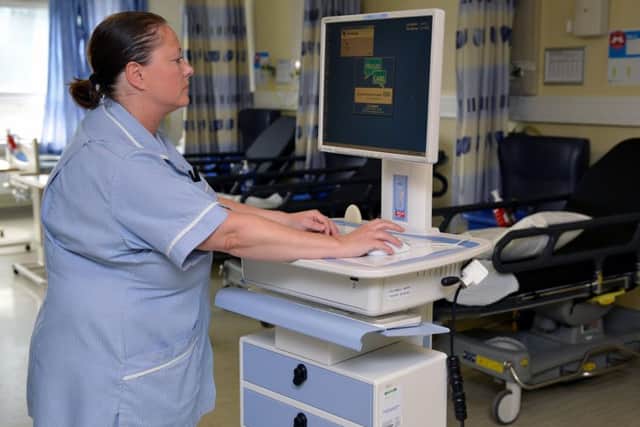 Chesterfield Royal Hospital feature, pictured is staff nurse Lorna Bateman
