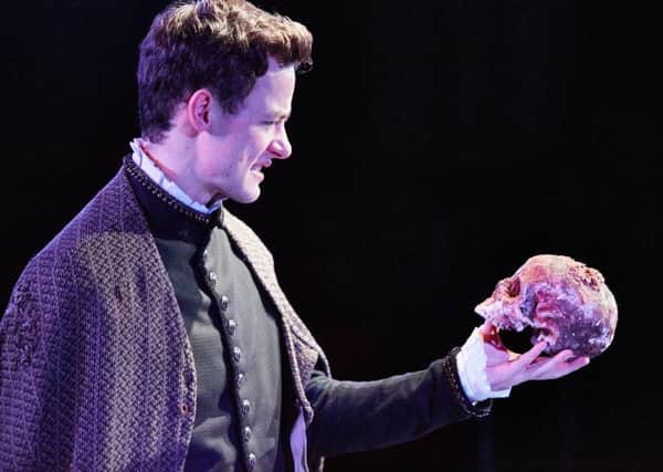 Hamlet at Derby Theatre, staged by Shakespeare at The Tobacco Factory

, starring Alan Mahon as Hamlet.