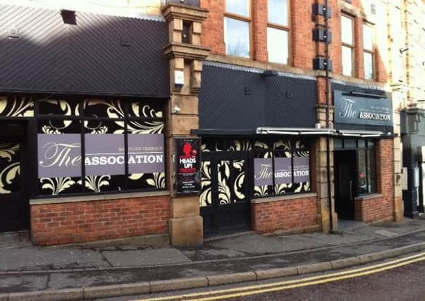 Pictured is the Association Bar, on Corporation Street, Chesterfield.