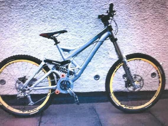 One of the stolen bikes.
