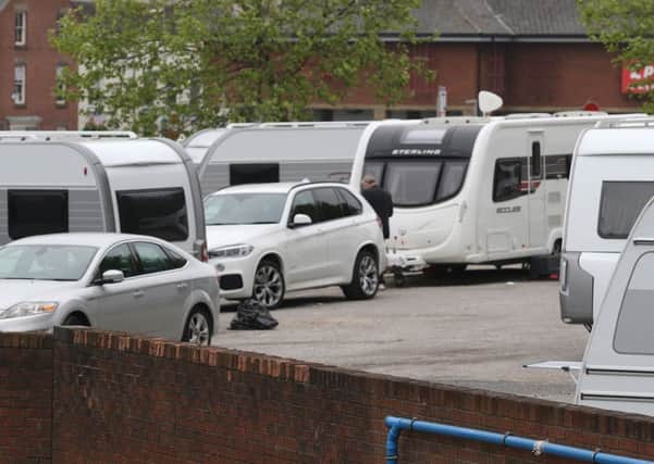 Travellers' caravans Chesterfield