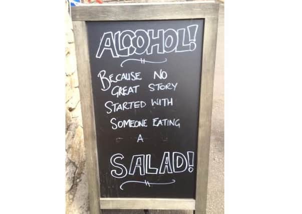 Is this Derbyshire pub sign offensive?