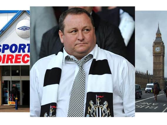 We bring you updates on the Sports Direct inquiry into conditions at their Shirebrook site.