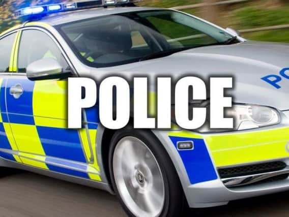 Police officers were alerted to a three-car collision on the Sheffield Parkway this morning