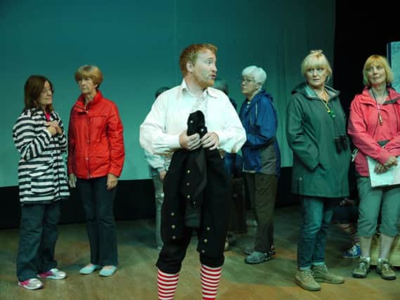 Andrew Moore as Frederic in The Pirates of Penzance, staged by Matlock Gilbert and Sullivan Society.