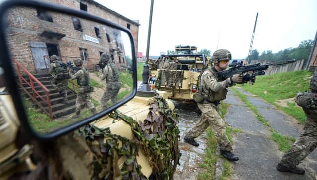 2nd Battalion The Mercian Regiment conducting operations in built up areas in Poland.
