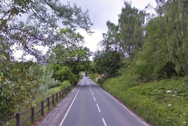 A pedestrian  has died after being in a collision with a car on Alfreton Road, Tansley.