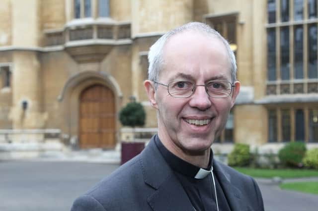 The Archbishop of Canterbury Justin Welby. Photo - Diocese of Derby.