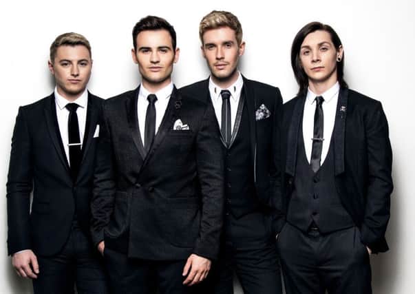 Collabro perform at Gawsworth Hall on July 7.