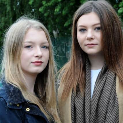 Frederick Gent School pupils, Molly Heenan, left, and Laura Kavaliunas, have been on the organising committee for the prom.