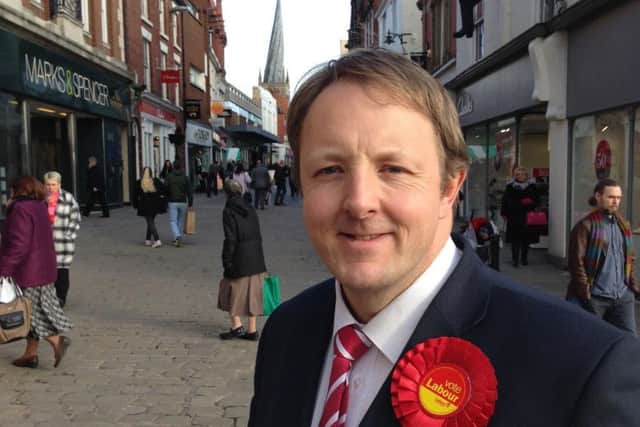 Toby Perkins, Labour MP for Chesterfield.