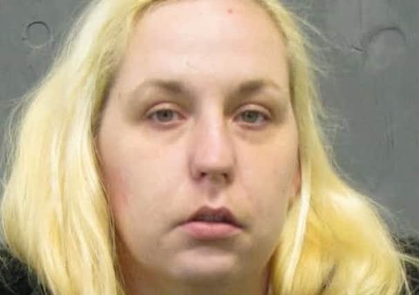 Pictured is serial thief Kirsty Louise Baxtor, 29, of High Street, Heanor, who has been jailed for 12 weeks.
