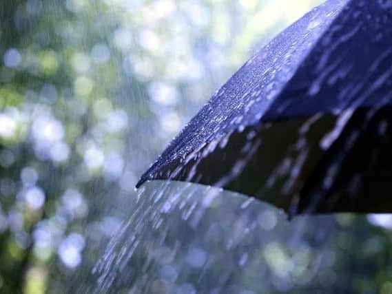 Heavy rain is forecast across Derbyshire and Nottinghamshire.