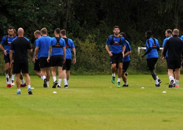 Chesterfield return to training