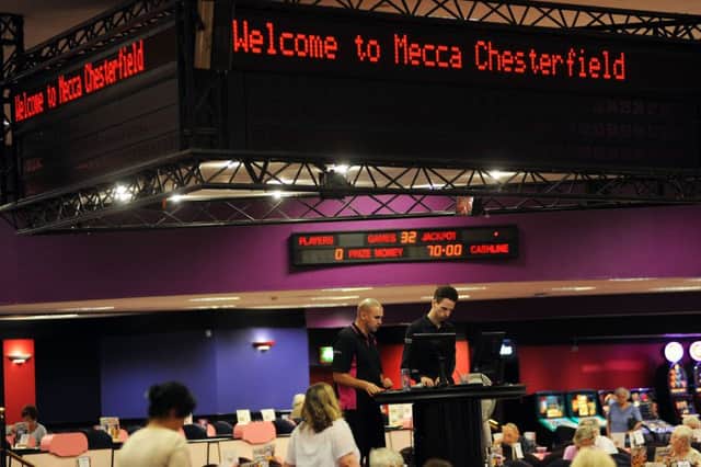Eyes down at Mecca Bingo, Chesterfield.
