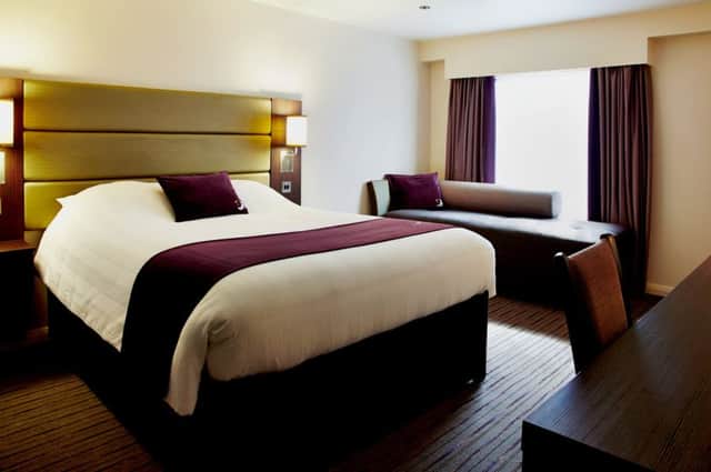 The 58-bedroom Premier Inn and restaurant/bar is located on Bakewell Road, Matlock.