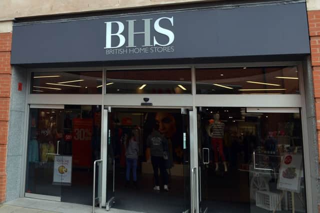 Chesterfield BHS closing down.