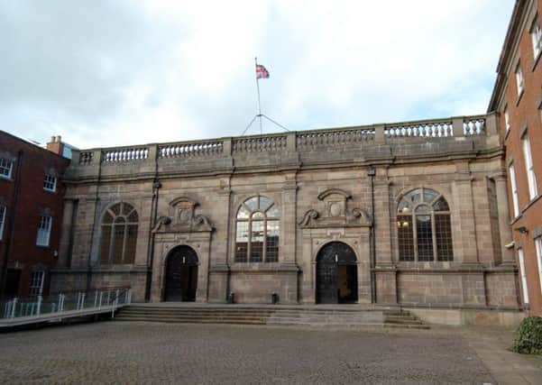 Derby magistrates' court.