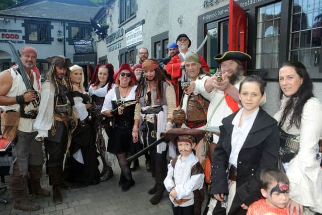 Shiver me timbers! Pirates take over Fishpond pub in Matlock Bath on Saturday for a first-ever Pirate Festival.