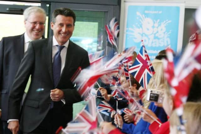 Lord Sebastian Coe officially opened Matlock's new Arc Leisure Centre.