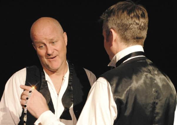 Ian Sharrock and Nicholas Gilbrook in Raffles - The Mystery of the Murdered Thief at the Pomegranate Theatre, Chesterfield, from September 8 to 10.