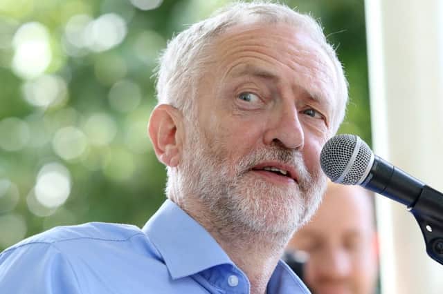 Jeremy Corbyn was speaking during an anti-austerity rally in Matlock organised by the local branch of the Labour Party. Photos by Jason Chadwick.