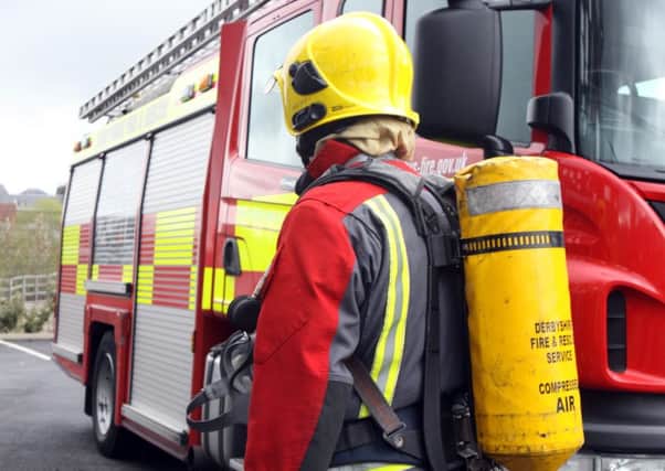 The Derbyshire Fire and Rescue Service.