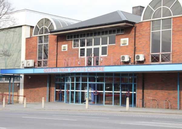 The former Queen's Park Sports Centre in Chesterfield