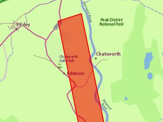 The area marked red on the map must be confirmed 'completely clear' of people by organisers at least 15 minutes before and during the Red Arrows displays.