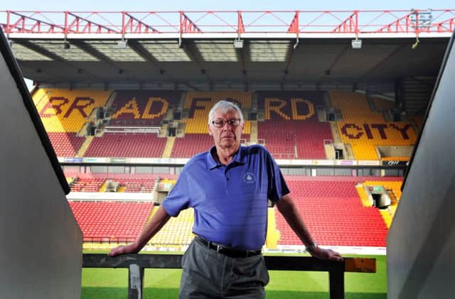 9 April 2015 .......      Commentator John Helm who was working at Valley Parade on the day of the Bradford City Fire.   TJ100789g Picture Tony Johnson
