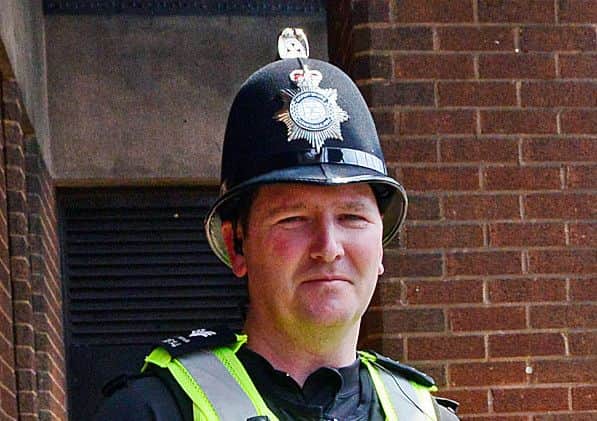 Sergeant Dave Nicholls, in charge of the Chesterfield Town Centre Safer Neighbourhood Policing Team.