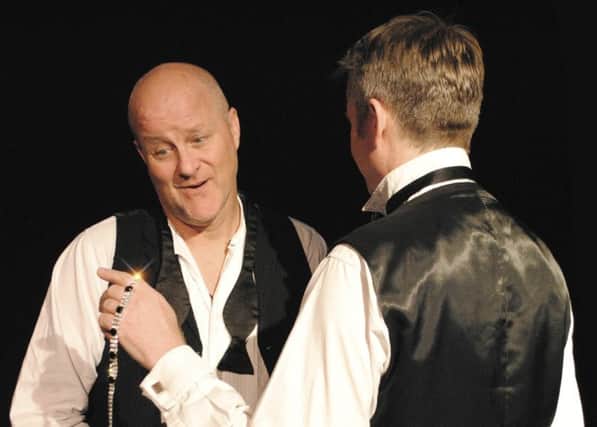 Ian Sharrock and Nicholas Gilbrook in Raffles - The Mystery of the Murdered Thief.