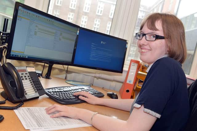 Charlotte Williams students records apprentice at Chesterfield college.