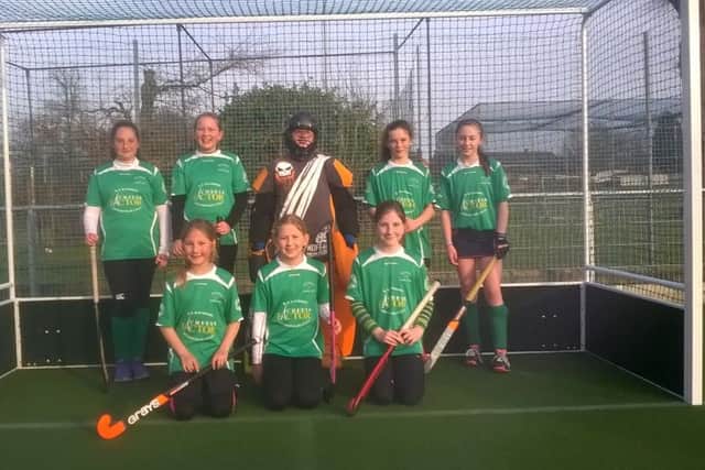 Chesterfield Hockey Club under-12 girls finished third in Derbyshire in 2016.
